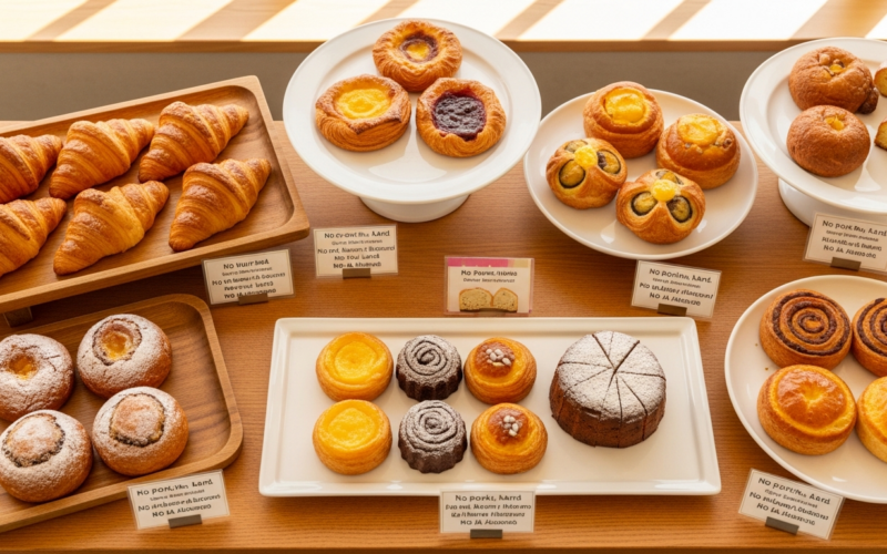 Halal Bakery at Kansai Airport: Pork-Free Breads & Pastries