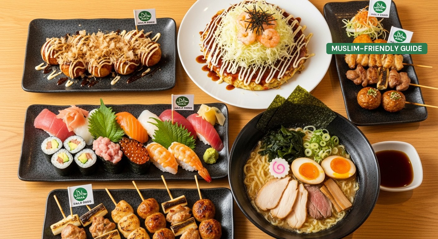 Halal Food Near Den-Den Town: Muslim-Friendly Spots in Osaka