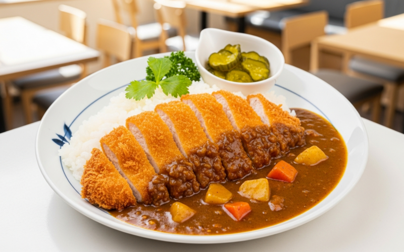 Halal Katsu Curry in Shinsekai: Muslim-Friendly Osaka