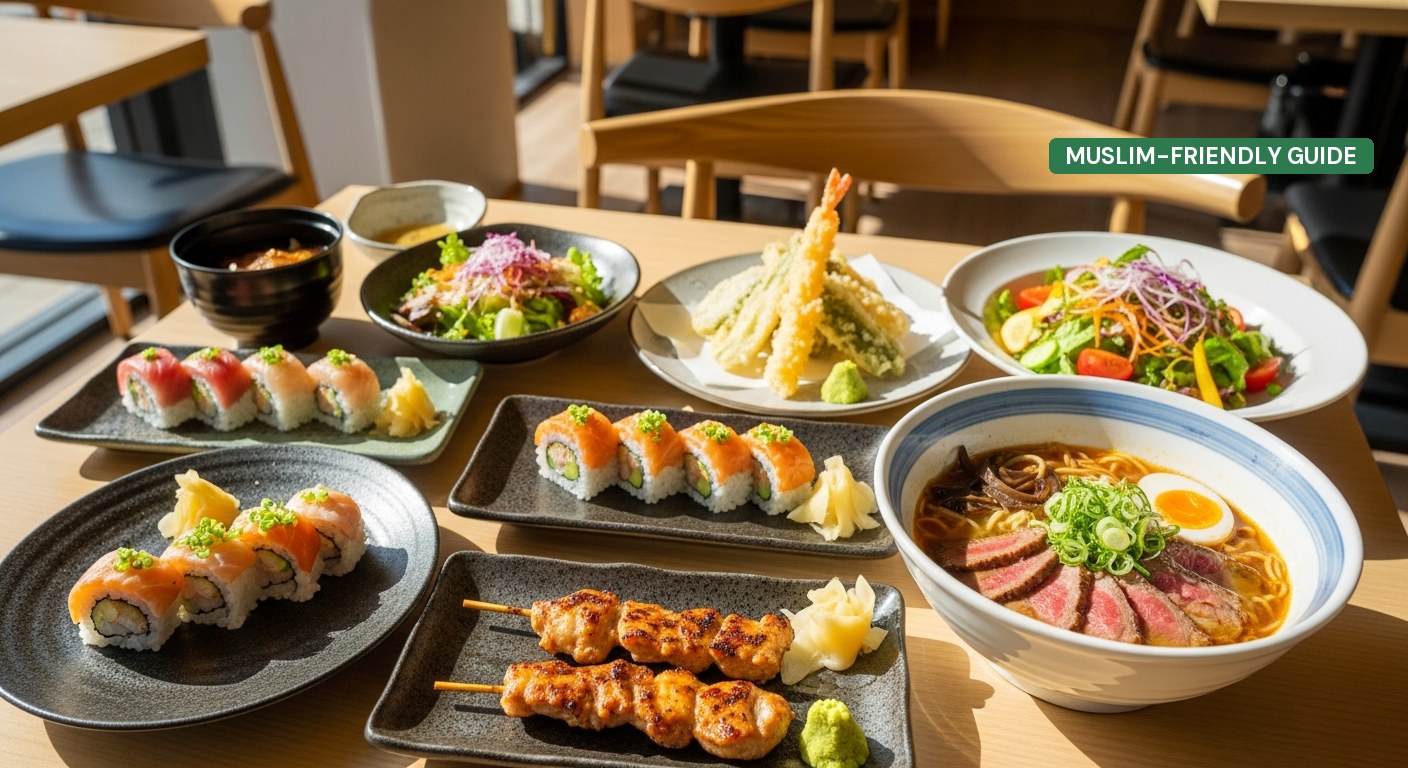 Halal & Muslim-Friendly Restaurants Near Utsubo Park, Osaka