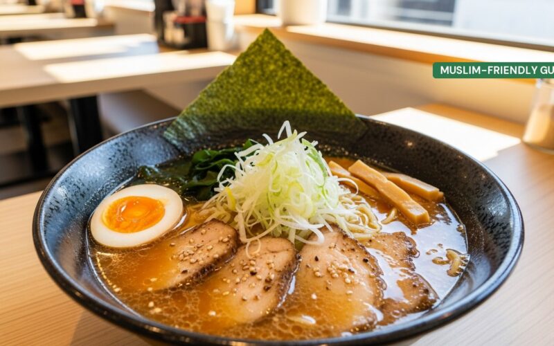 Halal Ramen in Shinsaibashi: Muslim-Friendly Noodle Shops