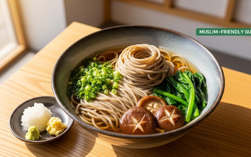 Halal Soba in Osaka: Muslim-Friendly Buckwheat Noodle Spots