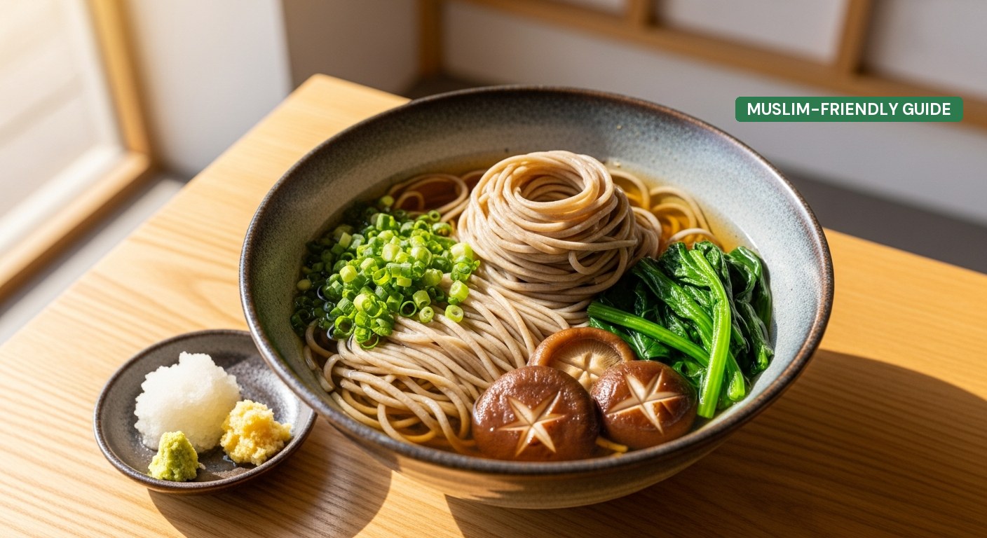 Halal Soba in Osaka: Muslim-Friendly Buckwheat Noodle Spots