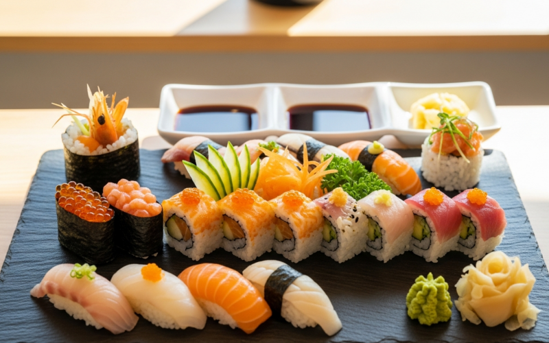 Halal Sushi at Kansai Airport: Muslim-Friendly Osaka