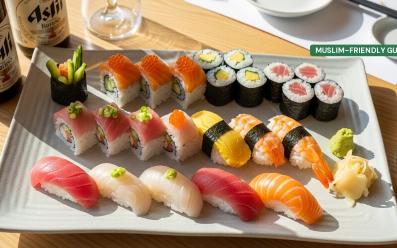 Halal Sushi in Namba: Muslim-Friendly Counters in Osaka