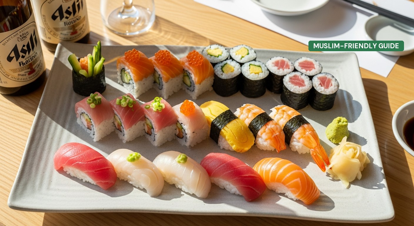 Halal Sushi in Namba: Muslim-Friendly Counters in Osaka