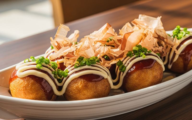 Halal Takoyaki at Kansai Airport: Pork-Free Osaka Snack
