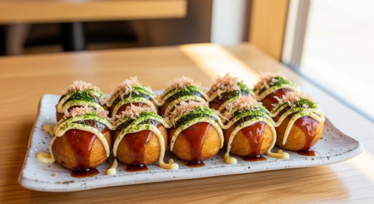 Halal Takoyaki in Shinsaibashi: Pork-Free Octopus Balls