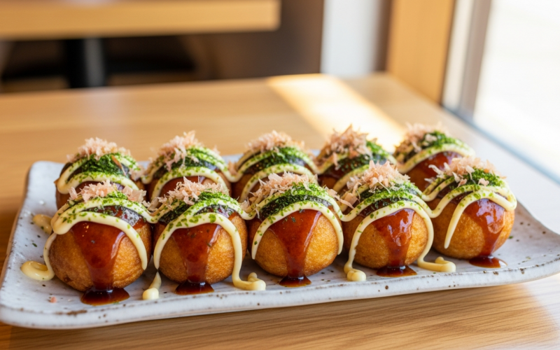 Halal Takoyaki in Shinsaibashi: Pork-Free Octopus Balls