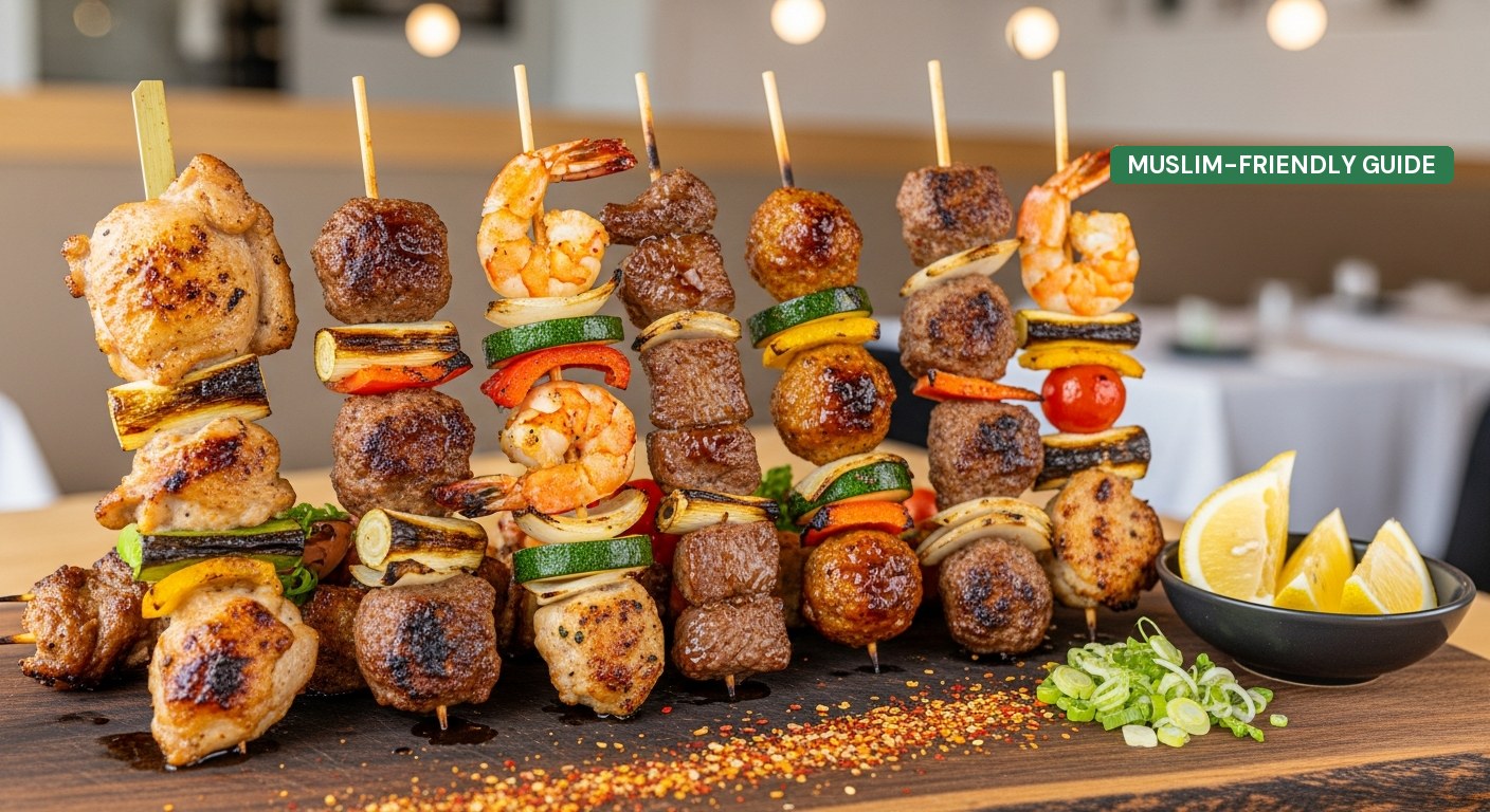 Halal Yakitori in Osaka: Muslim-Friendly Chicken Skewers