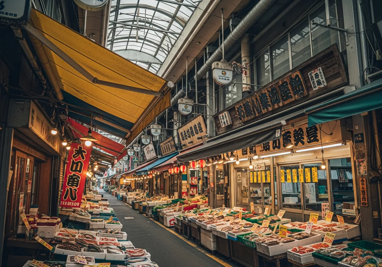 Kuromon Market: History of Osaka’s Famous Food Market