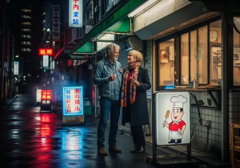 Late-Night Eats in Shinsekai: After Midnight in Osaka