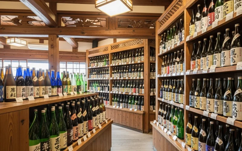 Nakazakicho Unique Sake Souvenirs: Small-Batch & Gifts