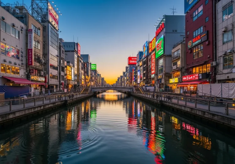 Osaka Canals: History of the Waterways That Built the City
