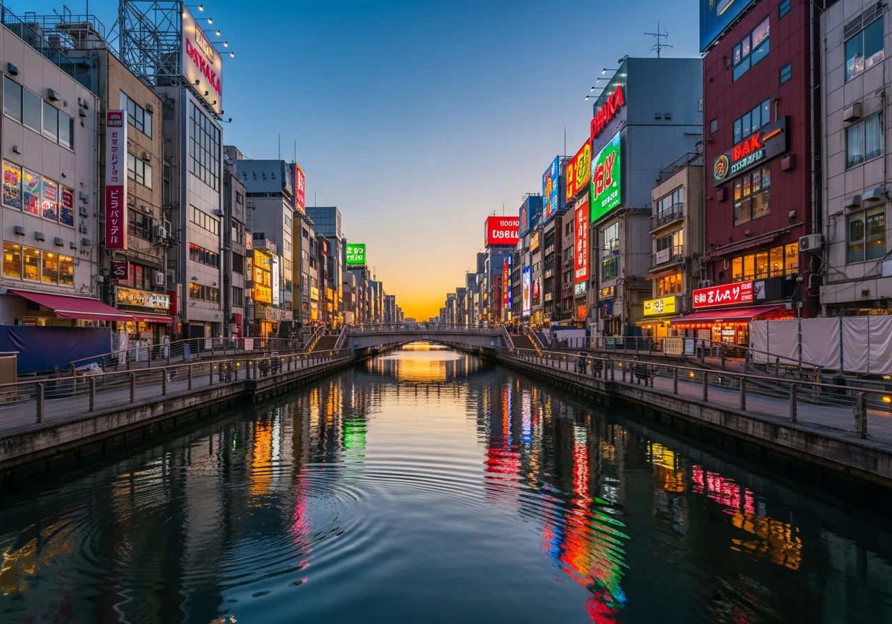 Osaka Canals: History of the Waterways That Built the City