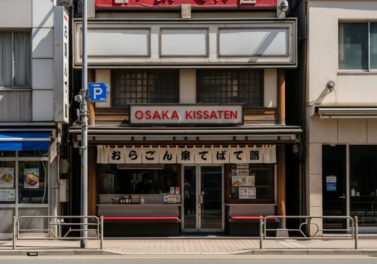 Osaka’s Coffee Habit: How Kissaten Culture Took Root Here