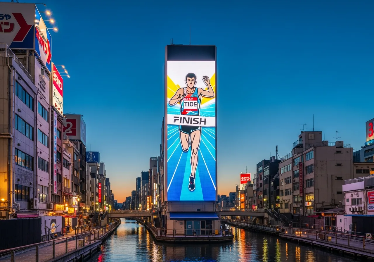 Osaka’s Glico Sign: History of the City’s Most Iconic Spot
