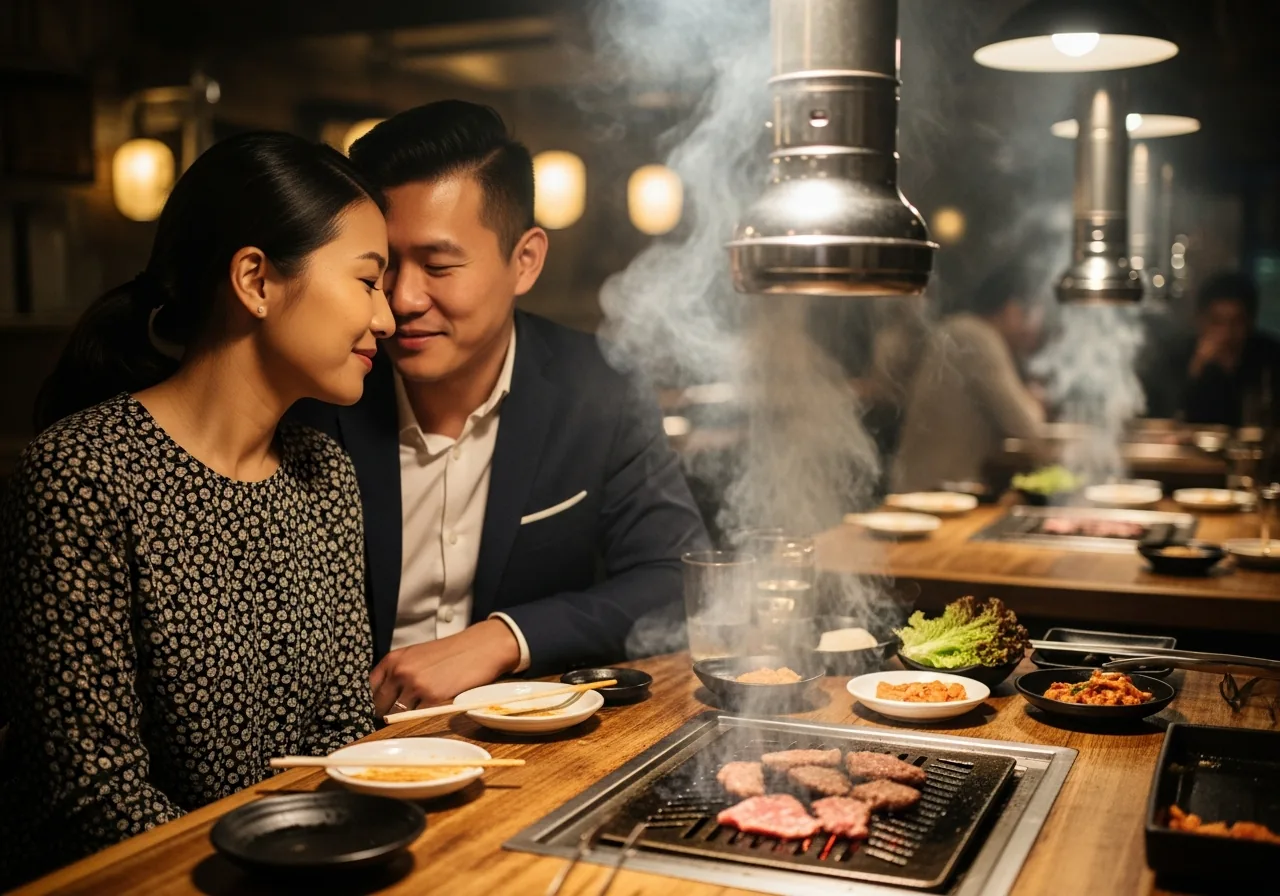Romantic Date-Night Restaurants for Couples in Tsuruhashi