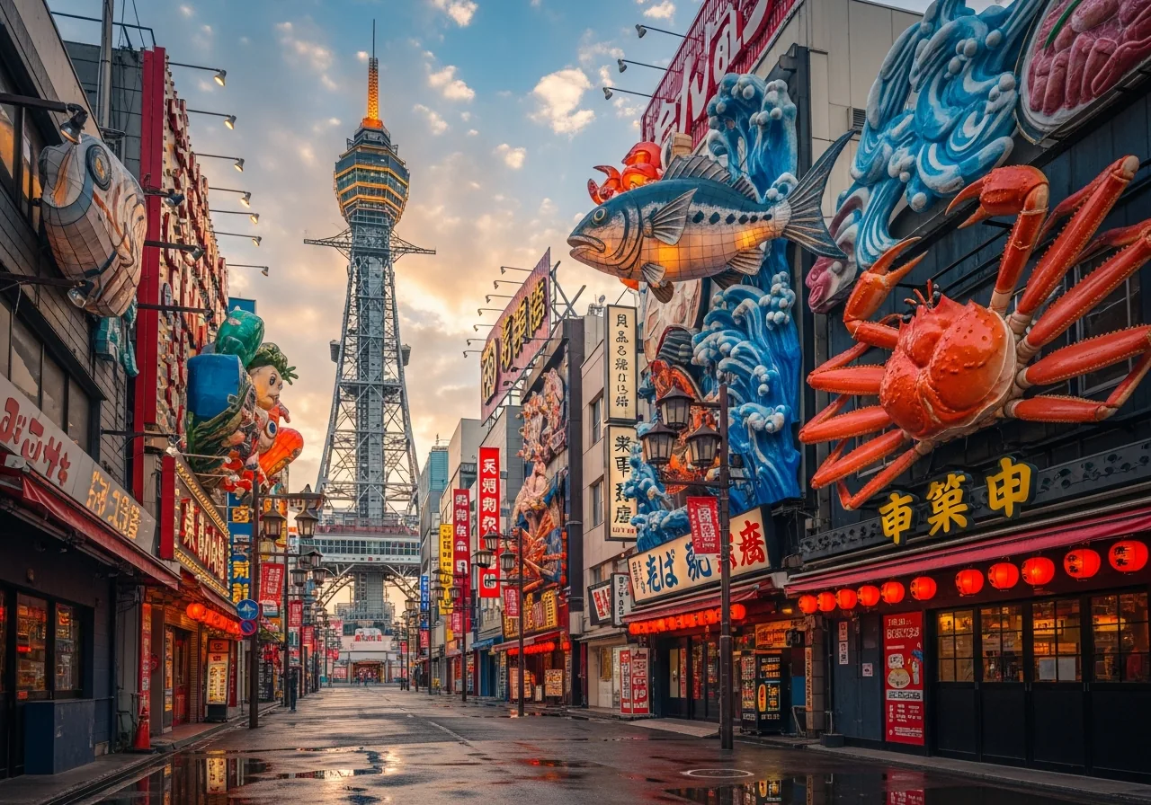 Shinsekai Osaka: Rise, Fall & Comeback of a Retro Hood