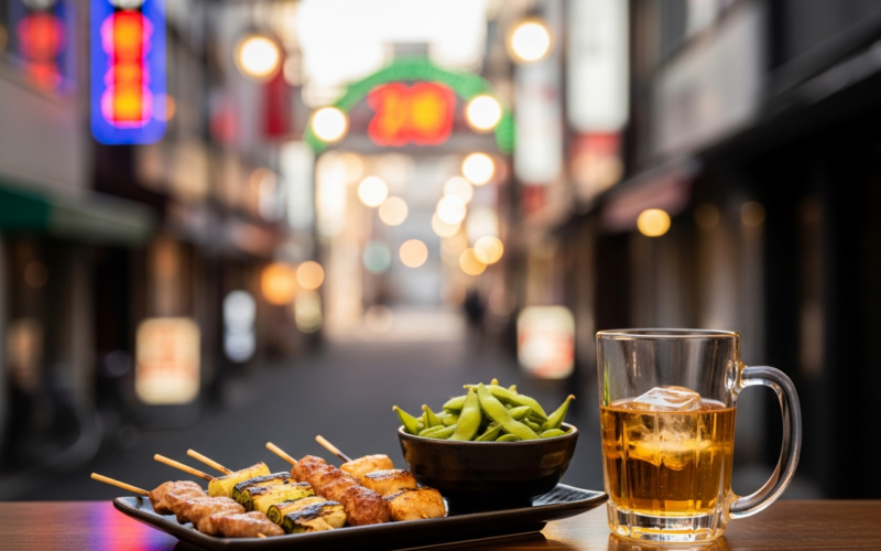 Standing Bars in Tennoji: Cheap Sake Spots Near the Zoo