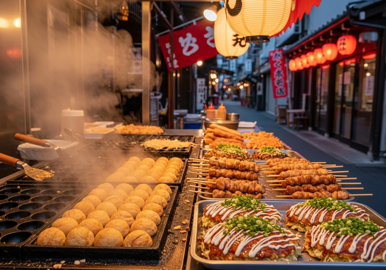 Street Food in Osaka: A History of Eating While Walking