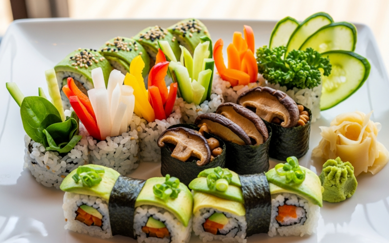 Vegan Sushi in Tennoji: Plant-Based Rolls & Nigiri in Osaka