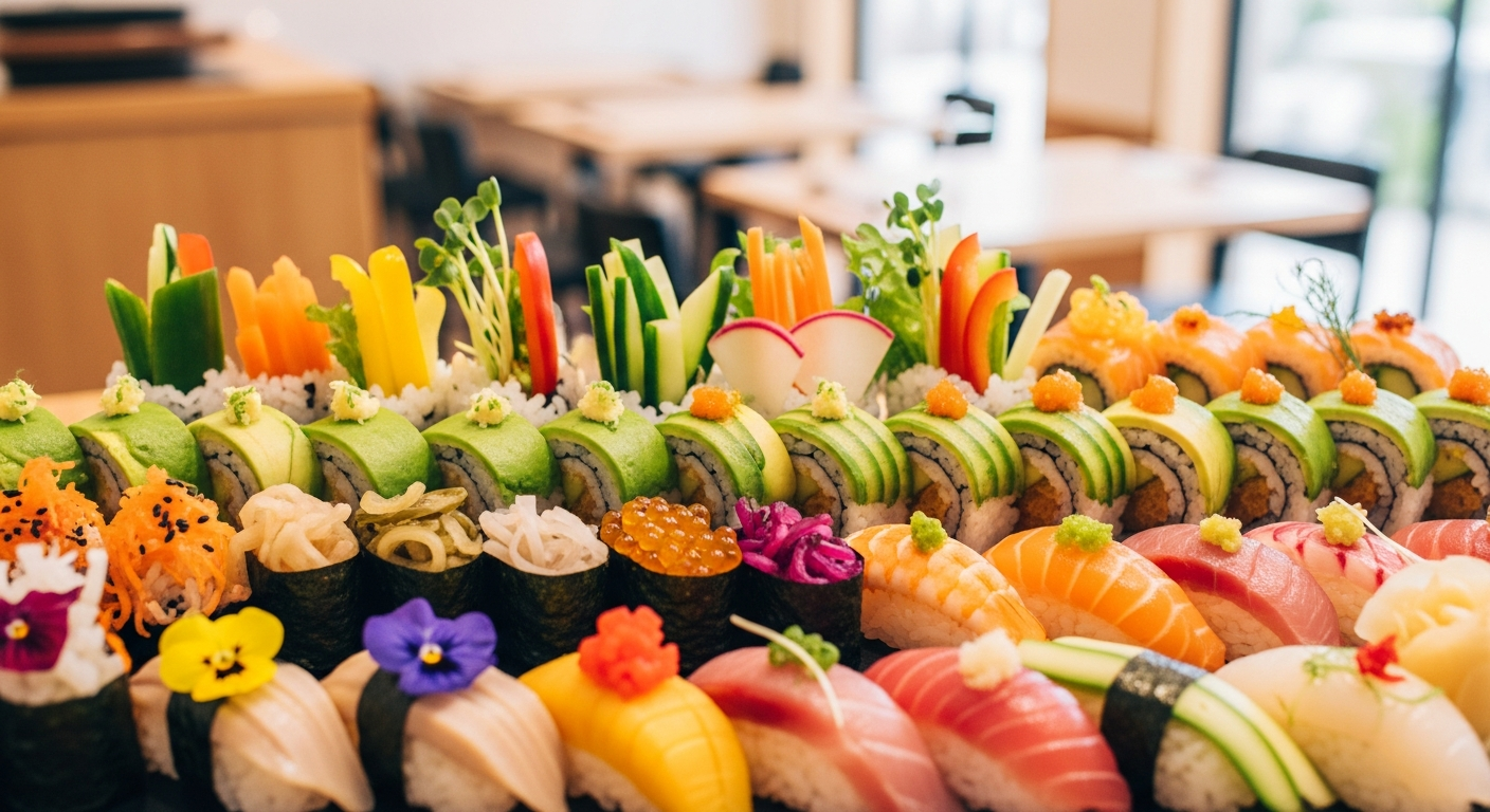Vegan Sushi in Umeda: Plant-Based Rolls & Nigiri in Osaka