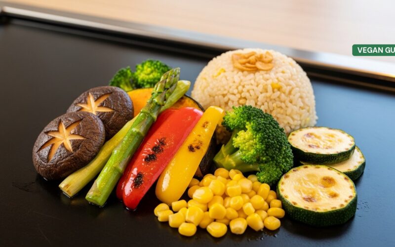 Vegan Teppanyaki in Osaka: Plant-Based Iron Plate Dining
