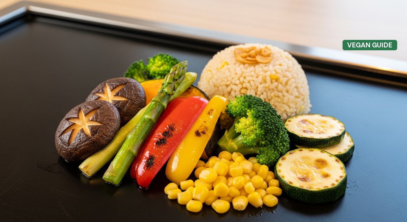 Vegan Teppanyaki in Osaka: Plant-Based Iron Plate Dining