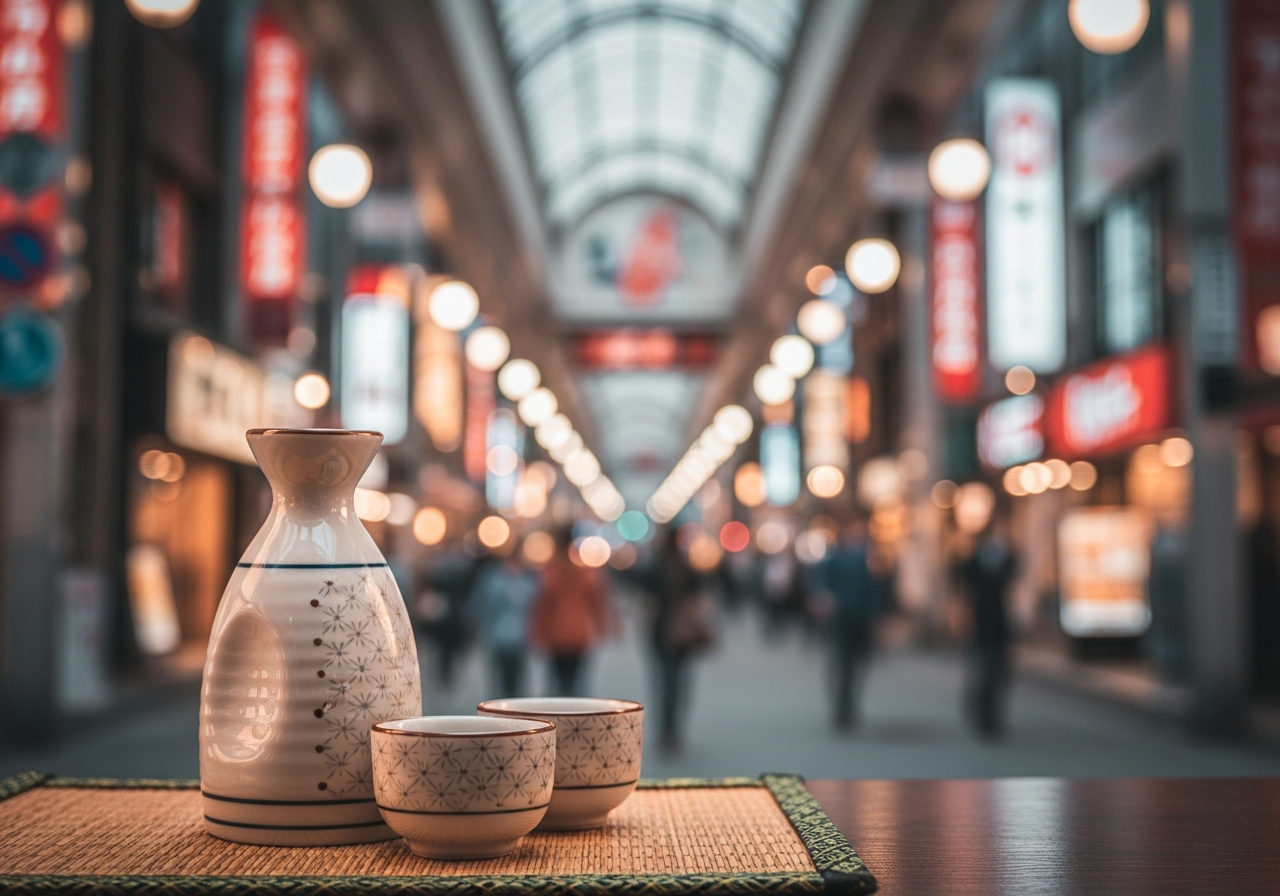 Where to Buy Sake in Shinsaibashi: Shops Along the Shotengai