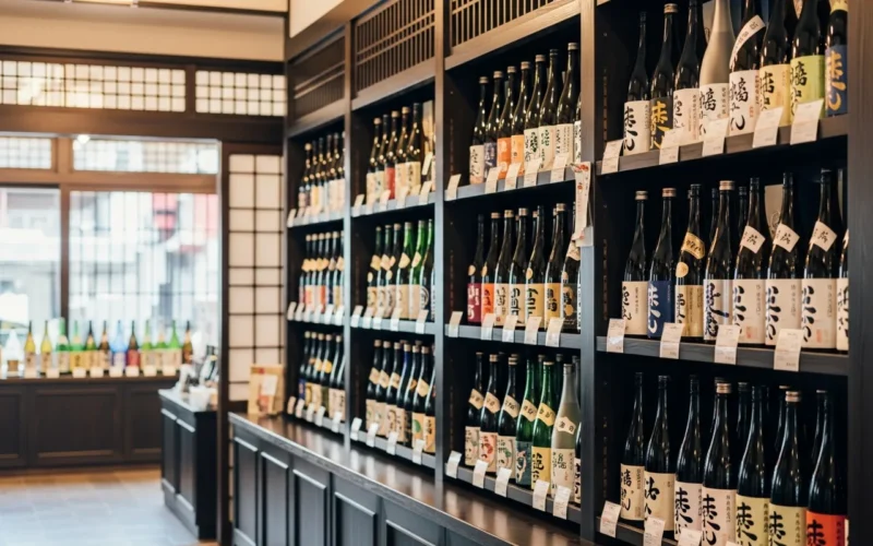 Where to Buy Sake in Tsuruhashi: Shops Around the Market